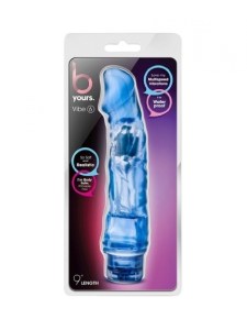 Silikonski plavi vibrator  330802-1